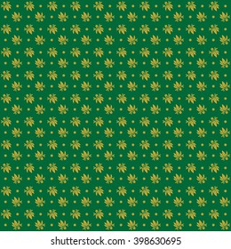 Background with medieval Japanese flowers ornament. Seamless Background for presentation, flyer or brochure. Greeting card abstract Background geometric pattern. Vector illustration. 
