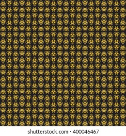 Background with medieval Japanese geometric pattern.  Background for greeting card, presentation, flyer or brochure. Vector illustration.