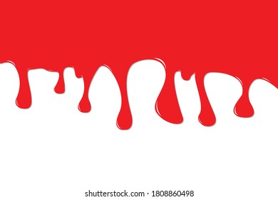 Material vectorial de color rojo de fusión de fondo