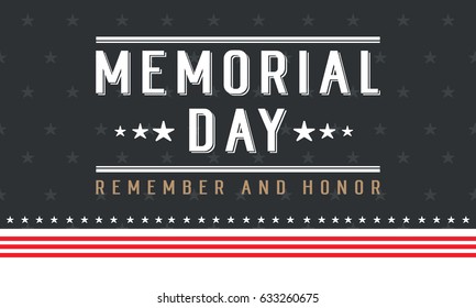 Background for memorial day collection style