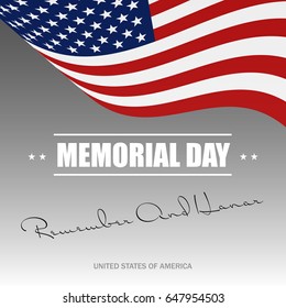 Background for memorial day collection style