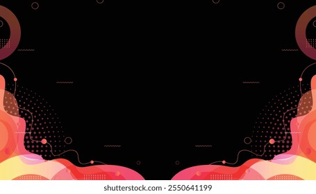 Hintergrund Mephis abstrack Welle Farbverlauf