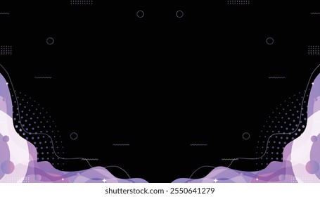 Background mephis abstrack wave color gradient