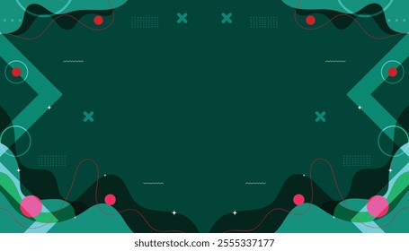 Background mephis abstrack wave color gradient