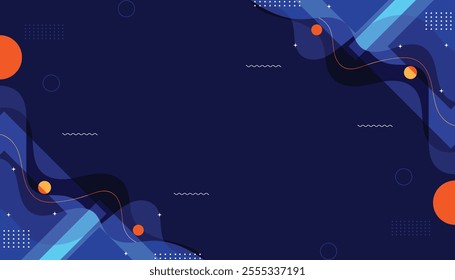 Background mephis abstrack wave color gradient