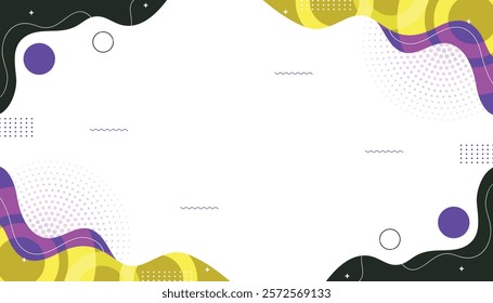 Background mephis abstrack wave color gradient