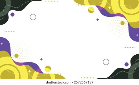Background mephis abstrack wave color gradient
