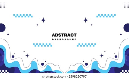 Background mephis abstrack wave color gradient