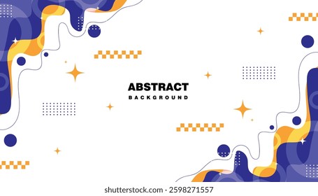Background mephis abstrack wave color gradient