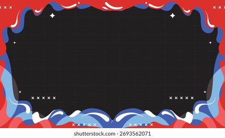 Hintergrund Mephis abstrack Welle Farbverlauf