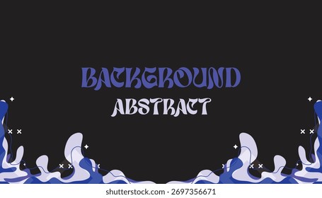 Background mephis abstrack wave color gradient