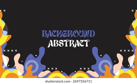 Background mephis abstrack wave color gradient