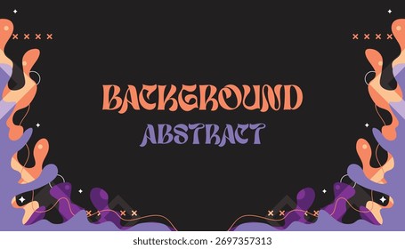 Background mephis abstrack wave color gradient