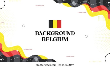 Background mephis belgium abstrack wave color flag belgium 