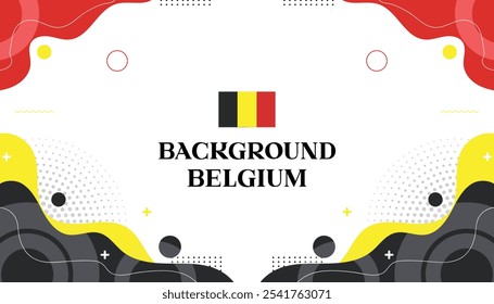 Background mephis belgium abstrack wave color flag belgium 