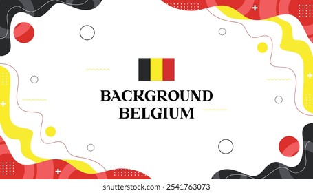 Background mephis belgium abstrack wave color flag belgium 