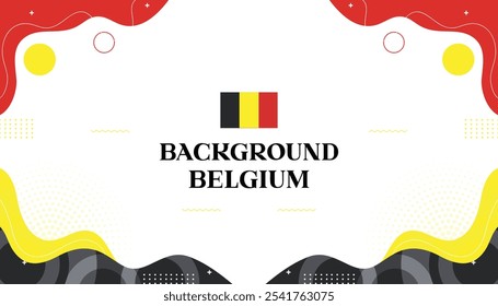 Background mephis belgium abstrack wave color flag belgium 