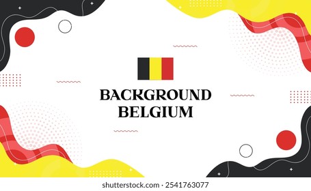 Background mephis belgium abstrack wave color flag belgium 