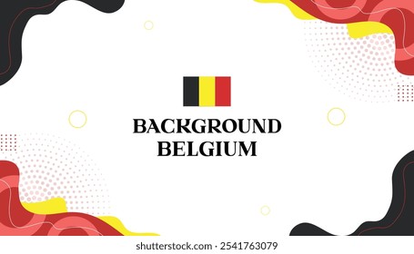 Background mephis belgium abstrack wave color flag belgium 