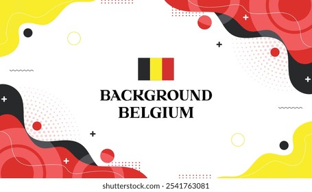 Background mephis belgium abstrack wave color flag belgium 