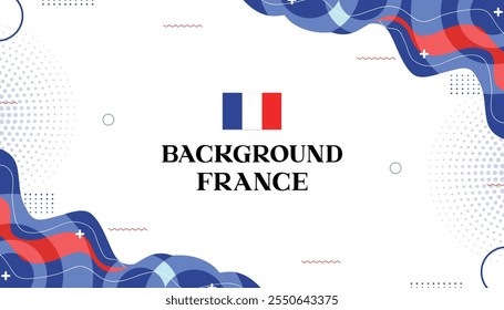 Hintergrund mephis france abstrack welle farbe flagge france 