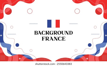 Hintergrund mephis france abstrack welle farbe flagge france 