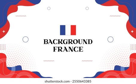 Hintergrund mephis france abstrack welle farbe flagge france 