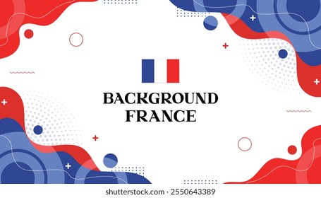 Hintergrund mephis france abstrack welle farbe flagge france 