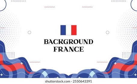 Hintergrund mephis france abstrack welle farbe flagge france 