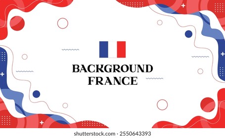 Hintergrund mephis france abstrack welle farbe flagge france 