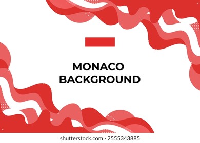 Background mephis monaco abstrack wave color flag monaco 