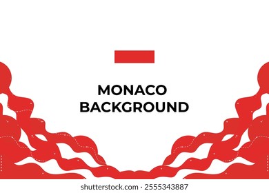 Background mephis monaco abstrack wave color flag monaco 