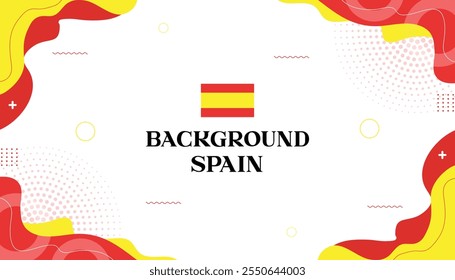 Background mephis spain abstrack wave color flag spain 