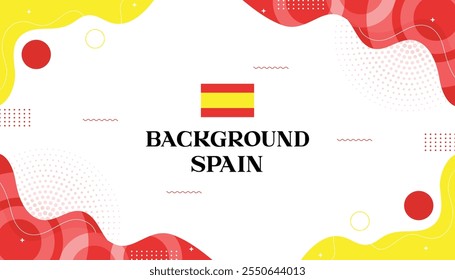 Background mephis spain abstrack wave color flag spain 
