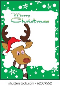 background for merry christmas celebration, vector illustration