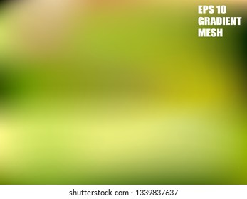 Background mesh color gradient. Vector abstract. Aqua blend. Green line