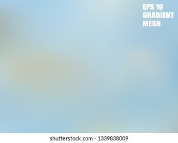 Background mesh color gradient. Vector abstract. Aqua blend