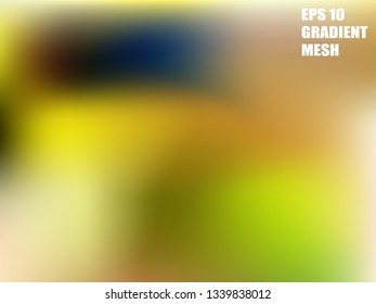 Background mesh color gradient. Vector abstract. Aqua blend