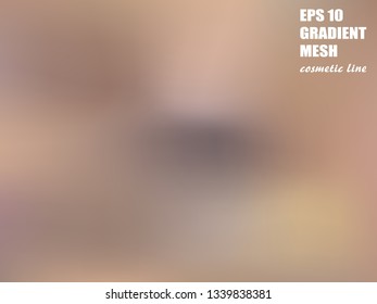 Background mesh color gradient. Vector abstract. Cosmetic line