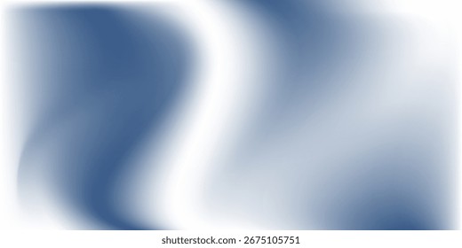 Fondo con textura de espejo de metal. superficie degradada azul con brillo claro abstracto simple. Vector