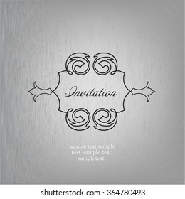Background of the metal plates. Vector image.