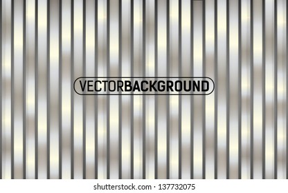 Background with metal strips