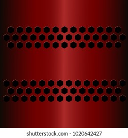 Background metal texture, vector illustration.