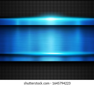 Textura metálica de fondo, metal vectorial.