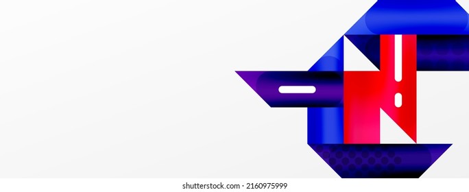 Background minimal geometric composition. Lines design vector illustration for wallpaper banner background or landing page