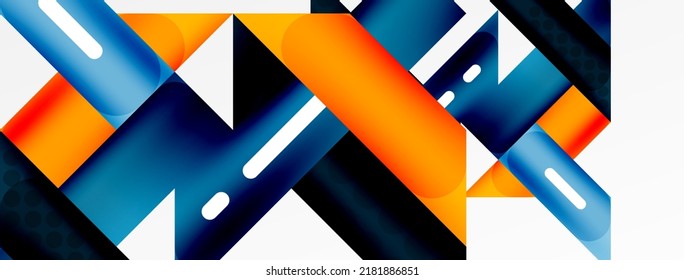 Background minimal geometric composition. Lines design vector illustration for wallpaper banner background or landing page