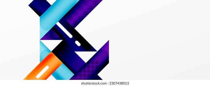 Background minimal geometric composition. Lines design vector illustration for wallpaper banner background or landing page