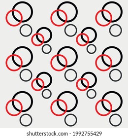  background minimalist cool trend seamless pattern 3 pairs round dot circle for textile book covers wallpaper printing