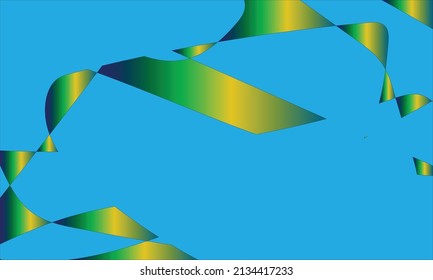 background with a mix of blue, yellow and green