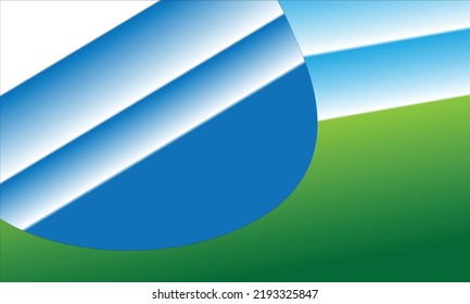 background with a mix of green, blue and white